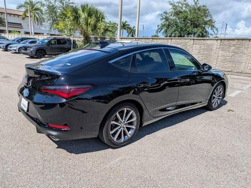 Black 2025 Acura Integra Base
