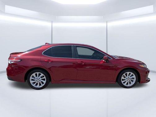 Red 2019 Toyota Camry LE