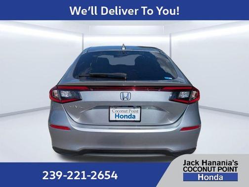Silver 2024 Honda Civic EX-L
