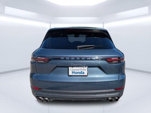 Blue 2019 Porsche Cayenne S