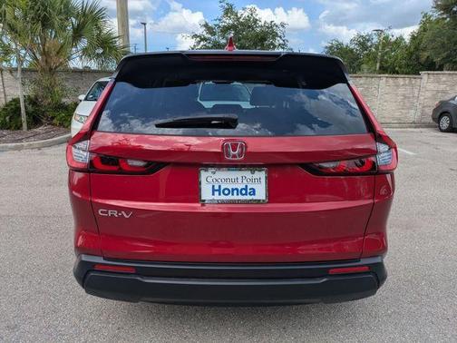 Radiant Red Metallic 2024 Honda CR-V EX