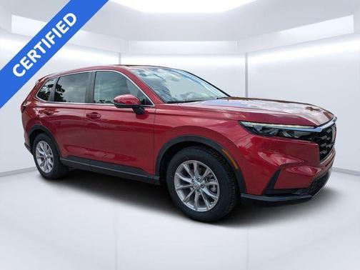 Radiant Red Metallic 2024 Honda CR-V EX
