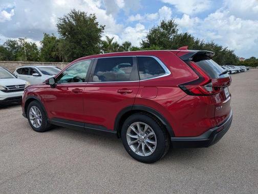 Radiant Red Metallic 2024 Honda CR-V EX