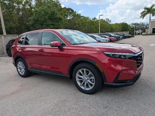 Radiant Red Metallic 2024 Honda CR-V EX
