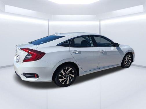 White Orchid Pearl 2017 Honda Civic EX