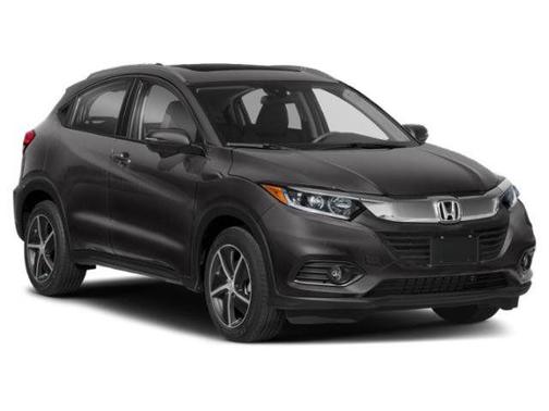 White 2021 Honda HR-V EX