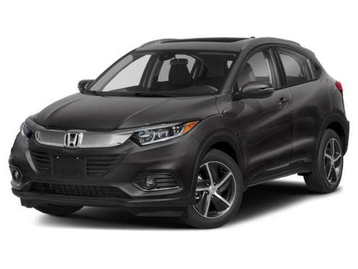 White 2021 Honda HR-V EX