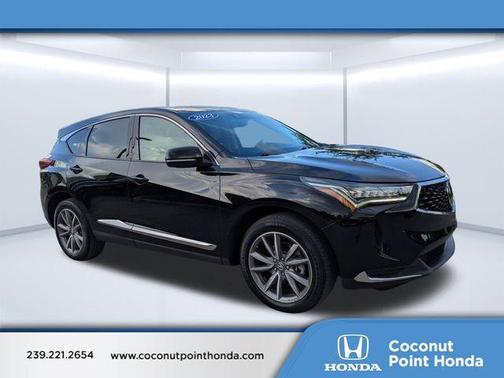 Black 2023 Acura RDX Technology Package