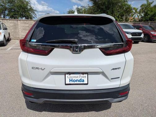 Platinum White Pearl 2020 Honda CR-V Touring
