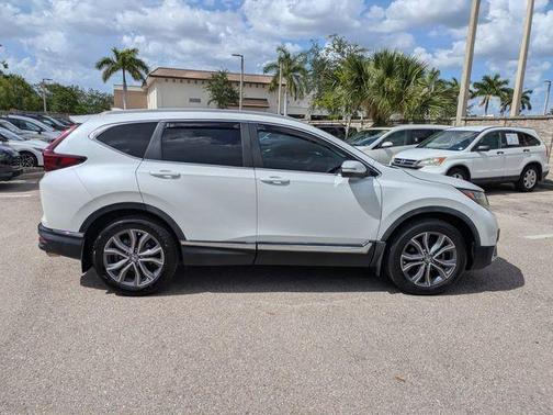 Platinum White Pearl 2020 Honda CR-V Touring