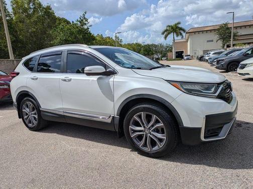 Platinum White Pearl 2020 Honda CR-V Touring