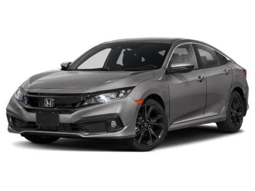 Lunar Silver Metallic 2020 Honda Civic Sport