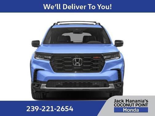 Crystal Black Pearl 2024 Honda Pilot TrailSport