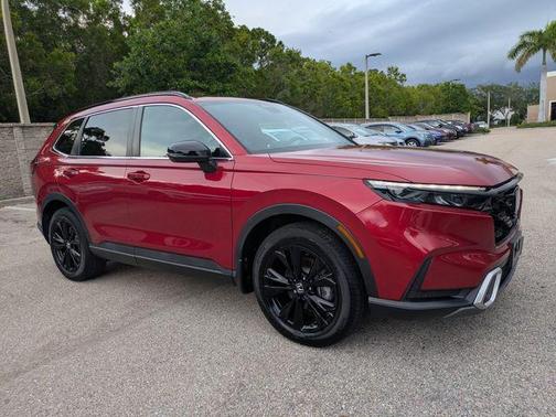 Radiant Red Metallic 2023 Honda CR-V Hybrid Sport Touring
