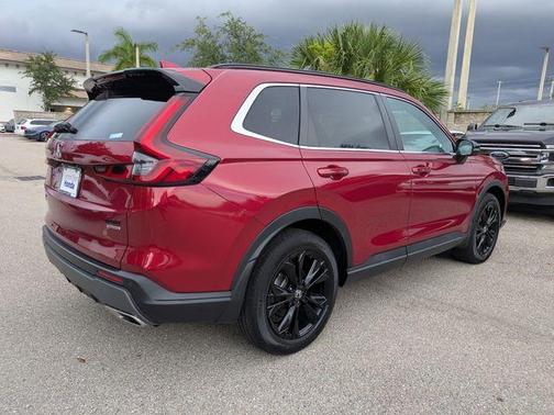 Radiant Red Metallic 2023 Honda CR-V Hybrid Sport Touring