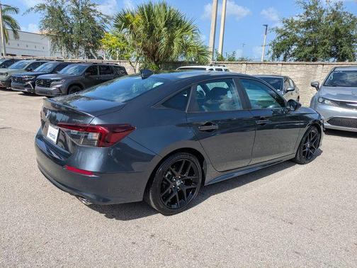 Meteorite Gray Metallic 2025 Honda Civic Sport