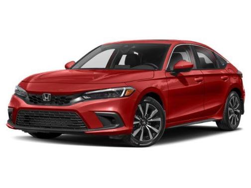 White 2023 Honda Civic EX-L