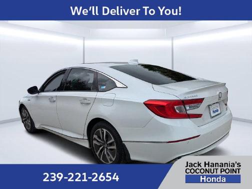 Platinum White Pearl 2019 Honda Accord Hybrid Touring