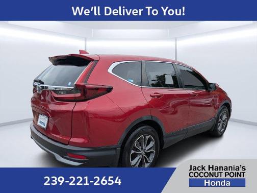 Radiant Red Metallic 2022 Honda CR-V EX
