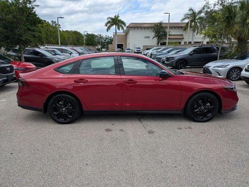 Radiant Red Metallic 2025 Honda Accord SE