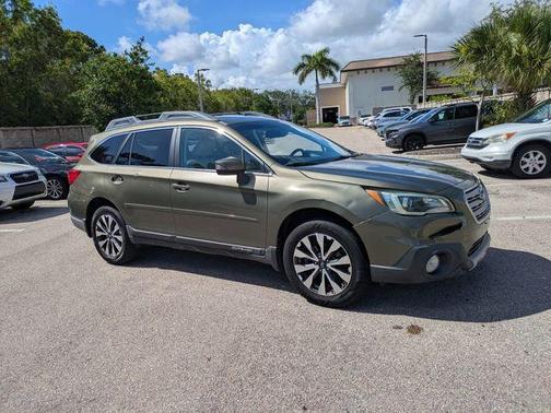 Wilderness Green Metallic 2015 Subaru Outback 2.5i Limited