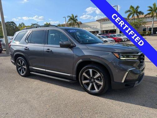Modern Steel Metallic 2023 Honda Pilot Touring