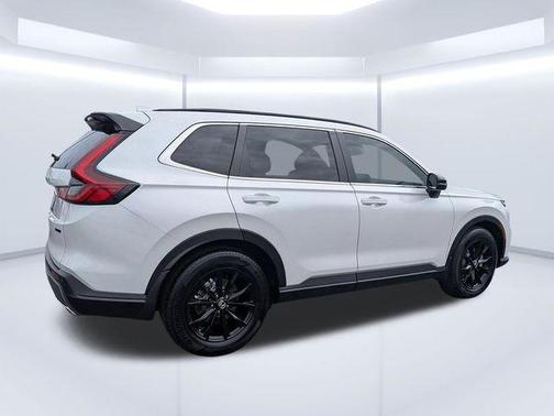 Platinum White Pearl 2025 Honda CR-V Hybrid Sport-L
