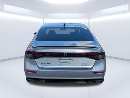 Solar Silver Metallic 2026 Honda Accord Hybrid Sport-L
