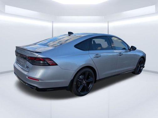 Solar Silver Metallic 2026 Honda Accord Hybrid Sport-L