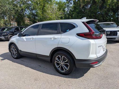 Platinum White Pearl 2020 Honda CR-V EX