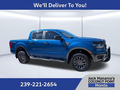 Lightning Blue Metallic 2020 Ford Ranger XLT
