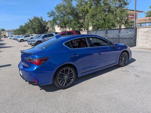 Apex Blue Pearl 2021 Acura ILX TECHNOLOGY&A-SPEC PACKAGES