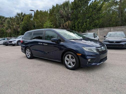 Blue 2020 Honda Odyssey EX-L
