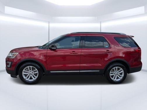 Ruby Red Metallic 2017 Ford Explorer XLT