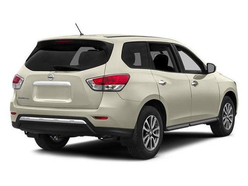 Moonlight White 2014 Nissan Pathfinder Platinum