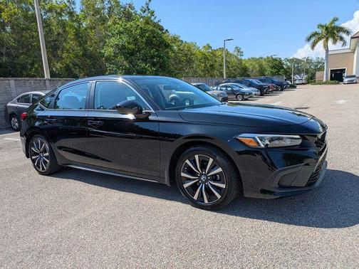 Crystal Black Pearl 2024 Honda Civic EX-L