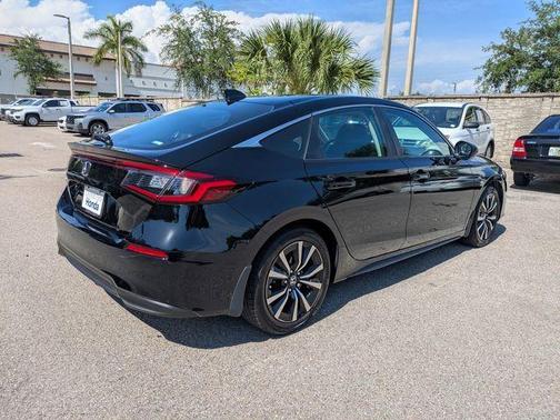 Crystal Black Pearl 2024 Honda Civic EX-L