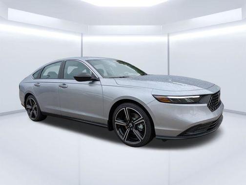 Solar Silver Metallic 2026 Honda Accord Hybrid Sport