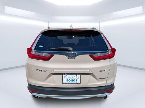 Beige 2018 Honda CR-V Touring