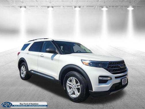 STAR WHITE MET TRI-COAT 2022 Ford Explorer XLT