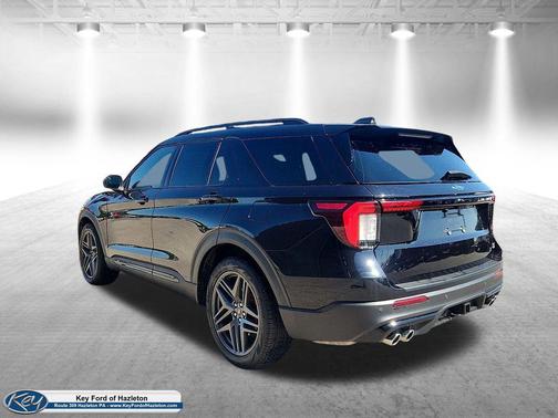 AGATE BLACK METALLIC 2025 Ford Explorer ST