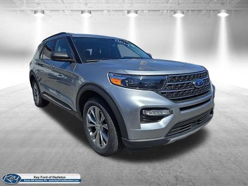ICONIC SILVER METALLIC 2023 Ford Explorer XLT