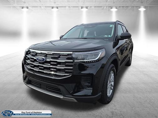 Agate Black Metallic 2026 Ford Explorer Active