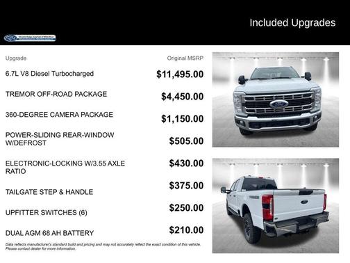 OXFORD WHITE 2026 Ford F-350 XLT