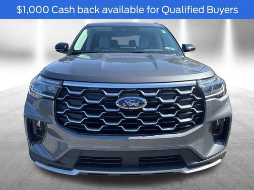 Carbonized Gray Metallic 2026 Ford Explorer Platinum