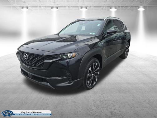 Jet Black Mica 2025 Mazda CX-50 Hybrid Premium Plus Package