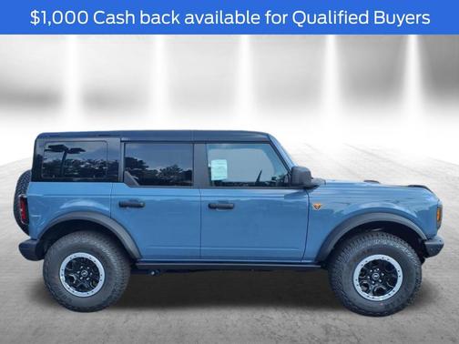 AZURE GRAY MET TRI-COAT 2025 Ford Bronco Badlands