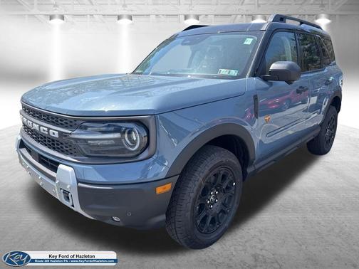 AZURE GRAY METALLIC TRI-COAT 2026 Ford Bronco Sport Badlands