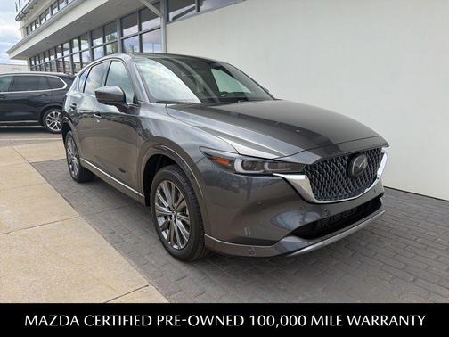 Machine Gray Metallic 2025 Mazda CX-5 2.5 Turbo Signature
