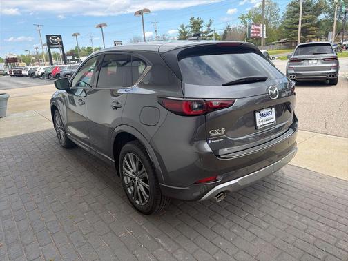 Machine Gray Metallic 2025 Mazda CX-5 2.5 Turbo Signature
